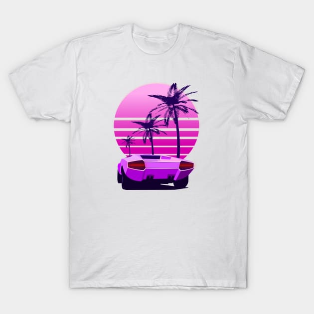 Legendary Sports Car T-Shirt by Alkahfsmart